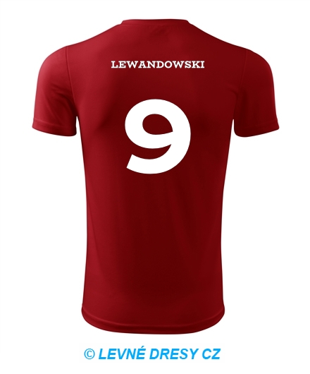  - Dětský fotbalový dres Lewandowski