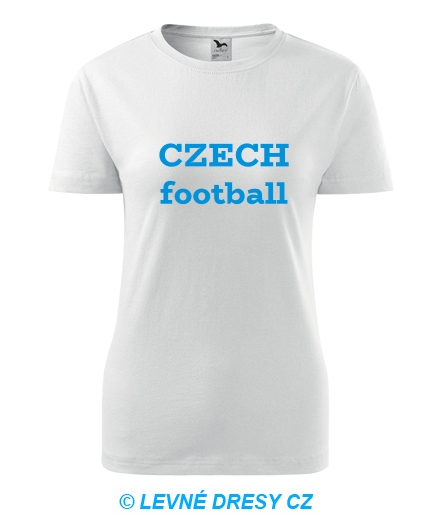 Dámské tričko Czech football