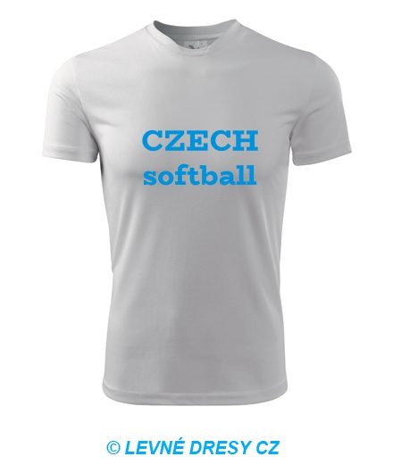 Tričko Czech softball