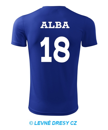 Dětský fotbalový dres Alba