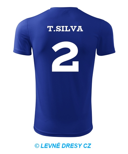 Dětský fotbalový dres T. Silva