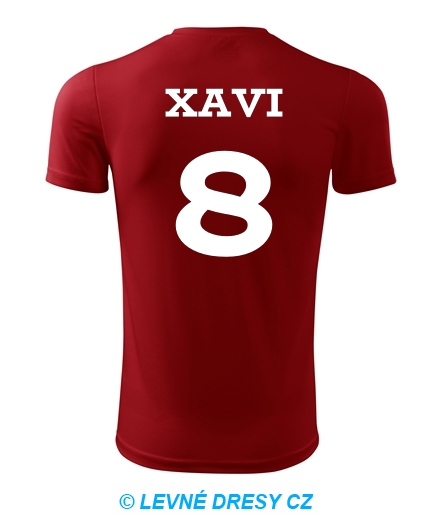 Dětský fotbalový dres Xavi
