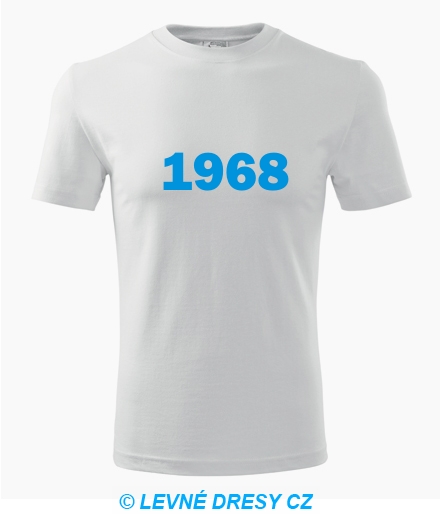 Narozeninové tričko s ročníkem 1968