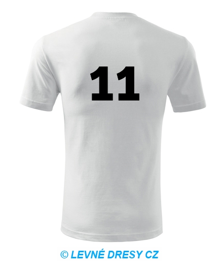 Tričko s číslem 11