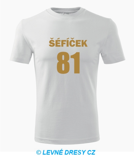 Tričko Šéfíček 81