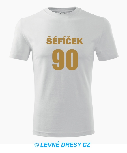 Tričko Šéfíček 90