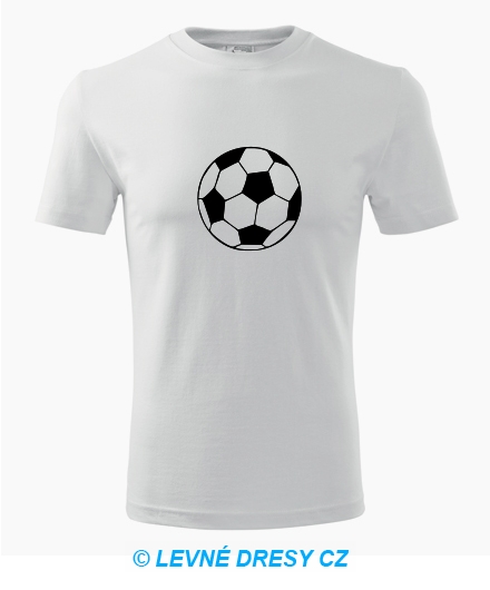 Tričko s fotbalovým míčem