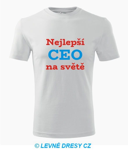 Tričko nejlepší CEO na světě