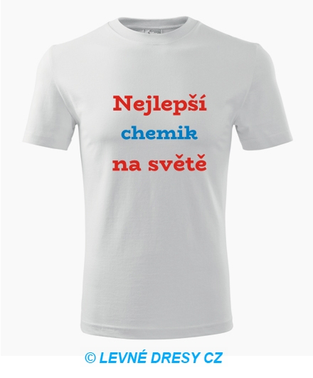 Tričko nejlepší chemik na světě