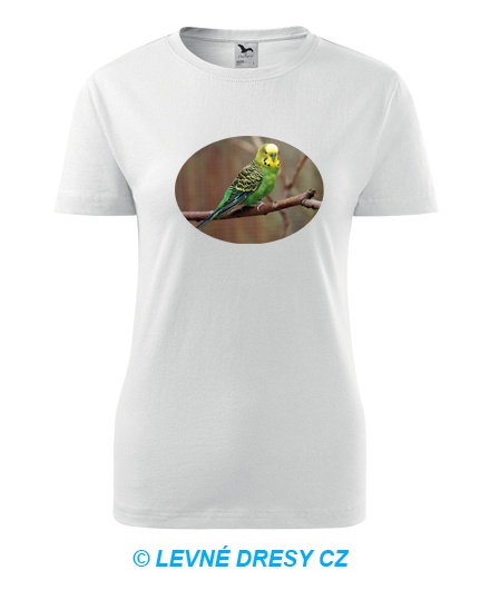 Dámské tričko s papouškem 3