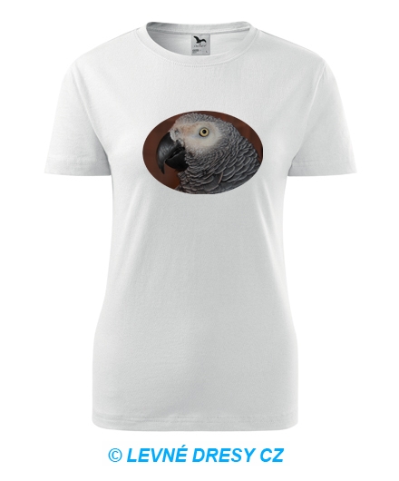 Dámské tričko s papouškem 6