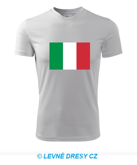 Tričko s italskou vlajkou