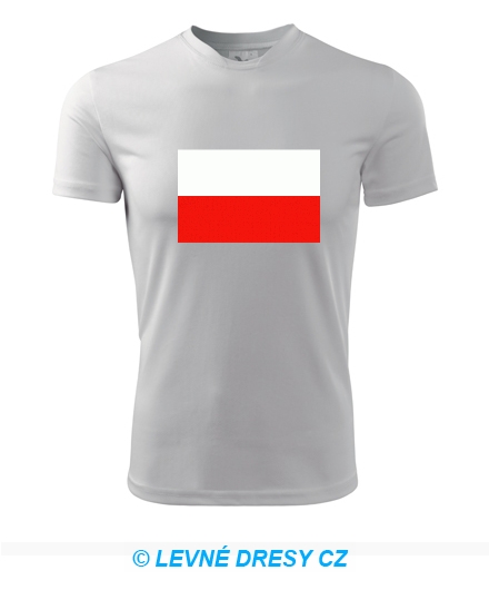 Tričko s polskou vlajkou