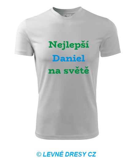 Tričko nejlepší Daniel na světě